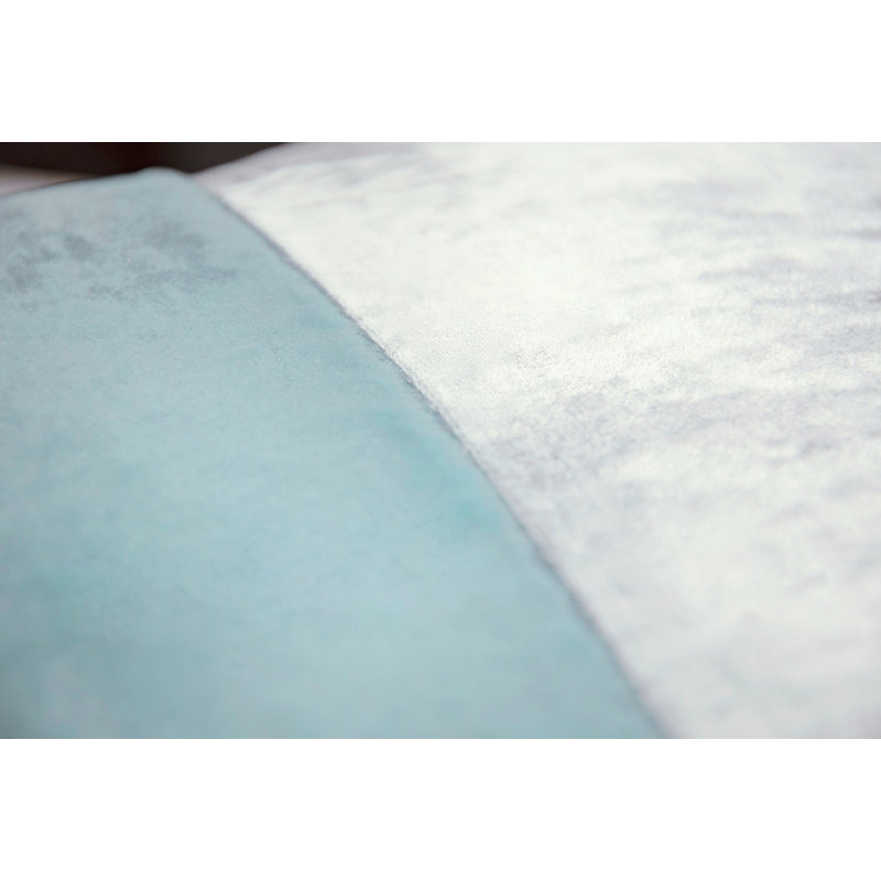 Color Block Square Pillow Cover & Insert, Smoke, 26"H x 26"W