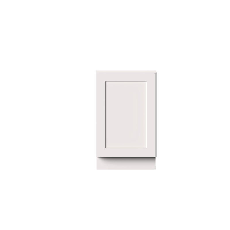 Armoire à porte simple pleine hauteur de style Shaker de DL Cabinetry (prête à assembler) l 21 po x H 34,5 po x P 24 po, 21"