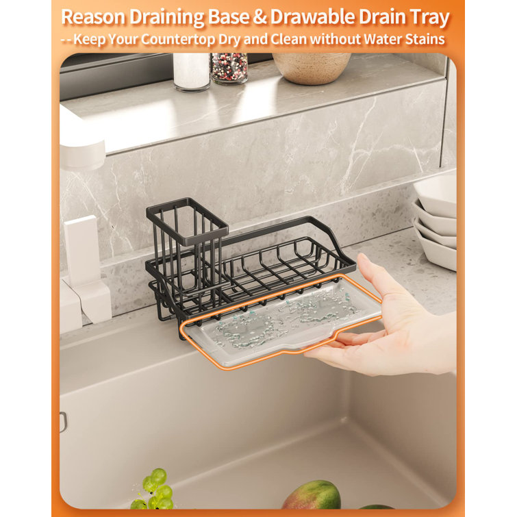 Draining Sponge Tray Keeps Your Sponge Dry