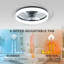 Ceiling Fan with Lights Dimmable LED