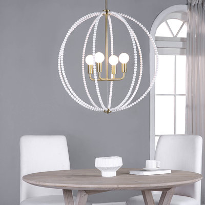 Lustre 4 lumières Basil