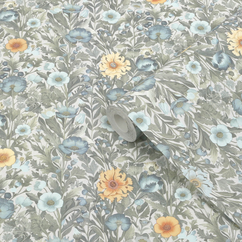 Superfresco Easy Paloma Duckegg Wallpaper, Blue