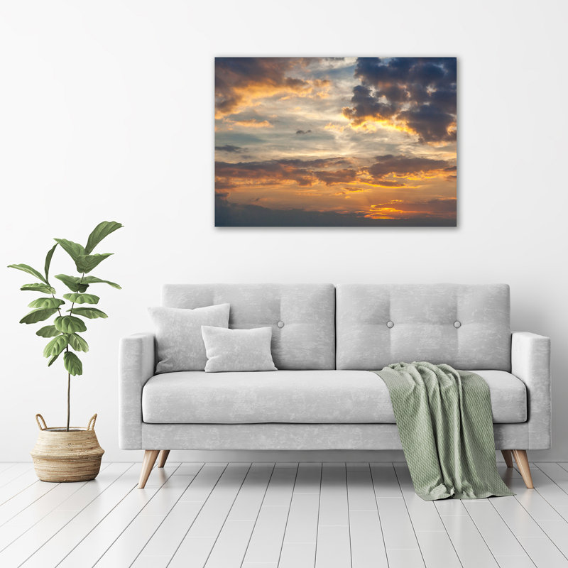 Sunset - Wrapped Canvas Print