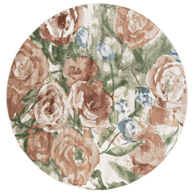 Tapis intérieur/extérieur à motif floral Utopia 814