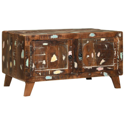 Solid Wood Coffee Table with Storage