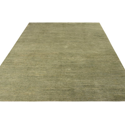 Hand Knotted Geometric Area Rug