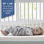 2-Stage Waterproof Standard Crib/Toddler Mattress