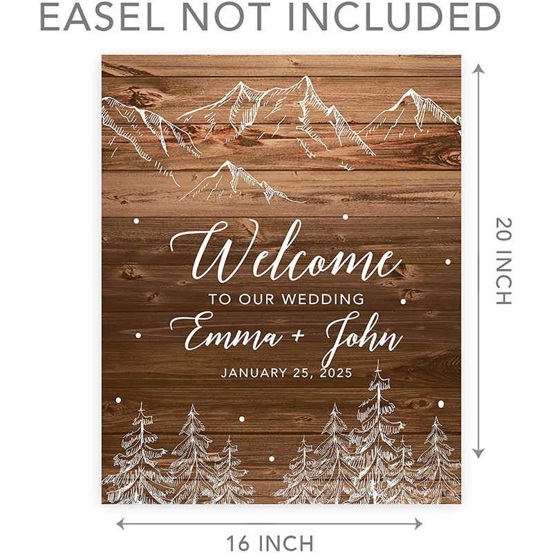Cardstock Guest & Commemorative Book, Oui