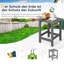 Lanet Square Outdoor Side Table , 36cm cm W 36cm cm D-764292018