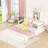 Full Size Wood Bed With Appealing House-Shaped Headboard In White Tone - Build Floor-947678618-947678613