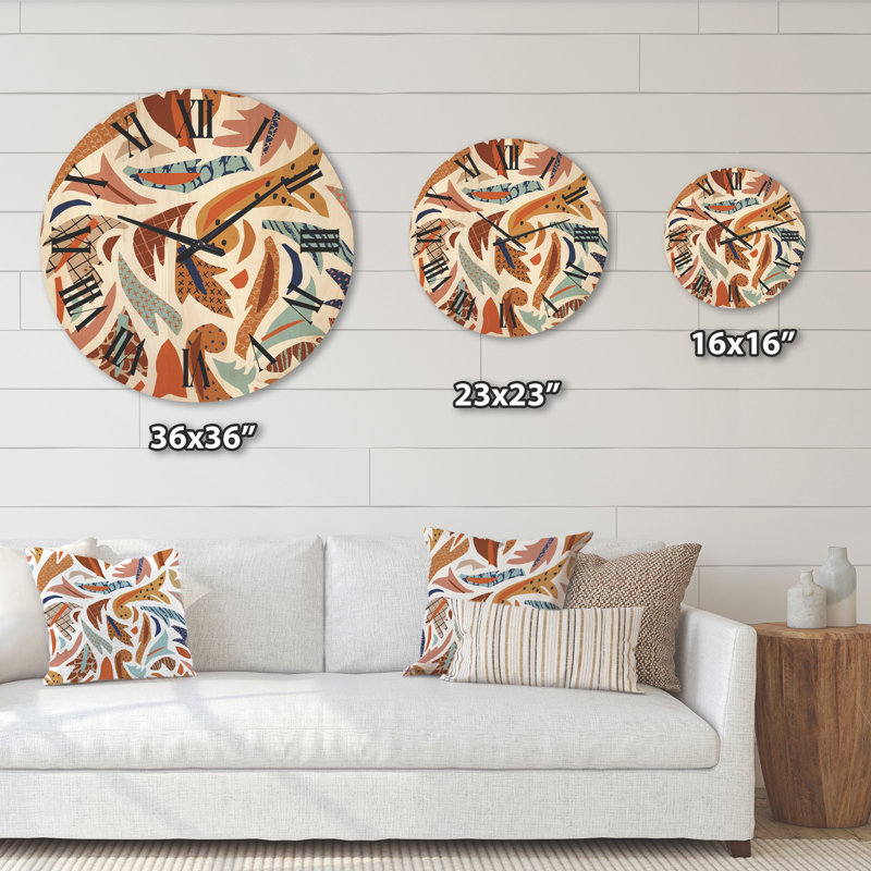 Horloge murale Doodles, Grand