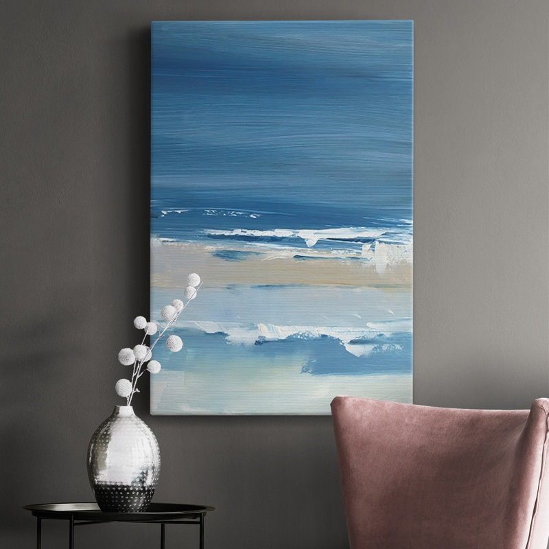 Couleurs côtières II sur toile, H 60 po x l 40 po x P 1 po
