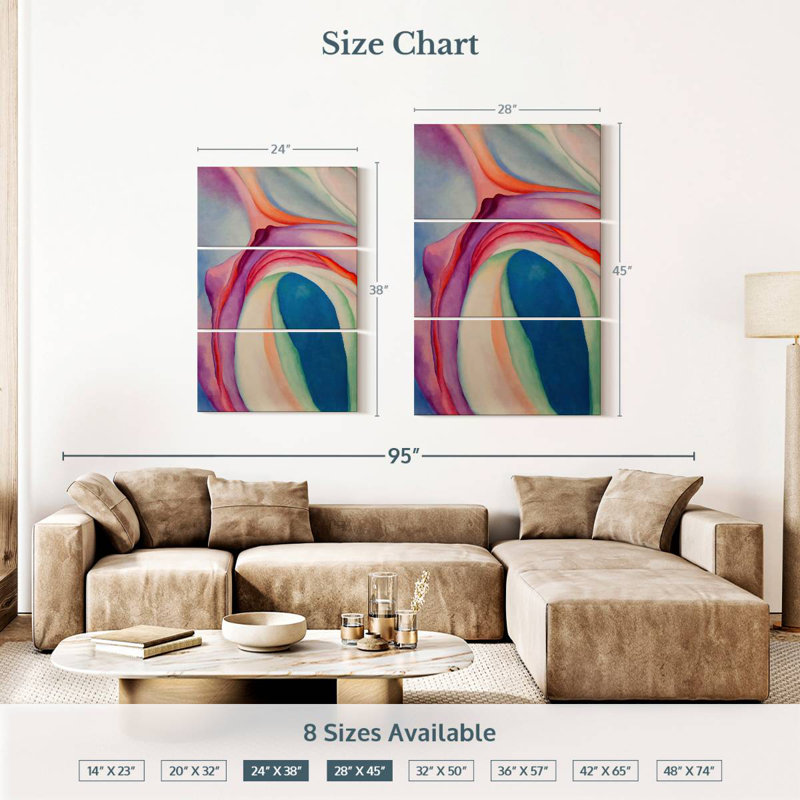 Avery Music Pink And Blue II, 38" H x 24" W