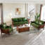 Fauteuil en cuir de vache American-100487088