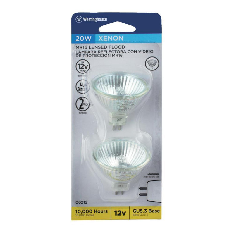 20 Watt GU5.3 Halogen Floodlight Light Bulb