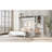 Multi-Functional Murphy Bed with Sofa, Desk, and Storage Cabinet – Space-Saving Foldable Design