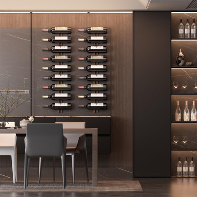 Catreena Wine Bottle Rack Brown