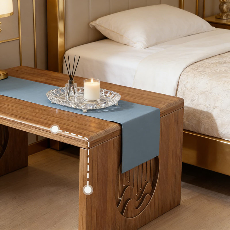 Table basse pliante japonaise - Table basse en bambou massif pour le tatami, la méditation et le salon, conception pliable portable, aucun assemblage requis