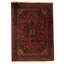 Wool Oriental Area Rug in Navy