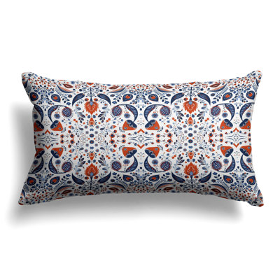 Flowering Meadows  Rectangular Throw Pillow