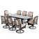 Rectangular 8 - Person 84'' Long Extendable Dining Set