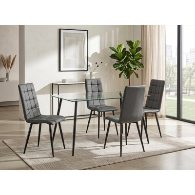 Bock 4 - Person Dining Set