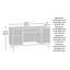 Bureau, finition grise