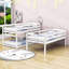 Lit superposé simple avec tablettes Glenesha par Harriet Bee