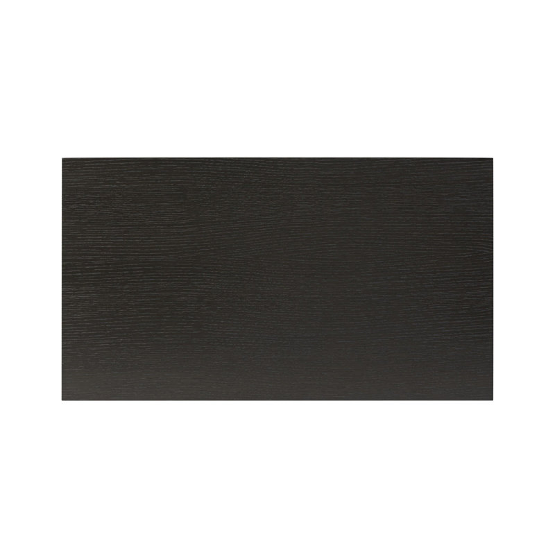 Roark 2 - Drawer Solid Wood Nightstand, Ebony Oak