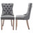 Almerinda Tufted Flax Upholstered Back Dining Chair-484154416-533324188