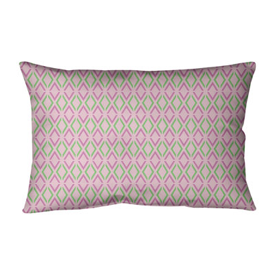 Coussin lombaire géométrique intérieur / extérieur Katelyn Elizabeth