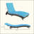 Outdoor Lounge Chair,Wicker Chaise Lounge Chair