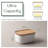 DOWAN Farmhouse Porcelain Butter Dish-54963174