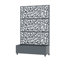 Eurel Metal Planter Box with Wheels-1890480887-1908259133