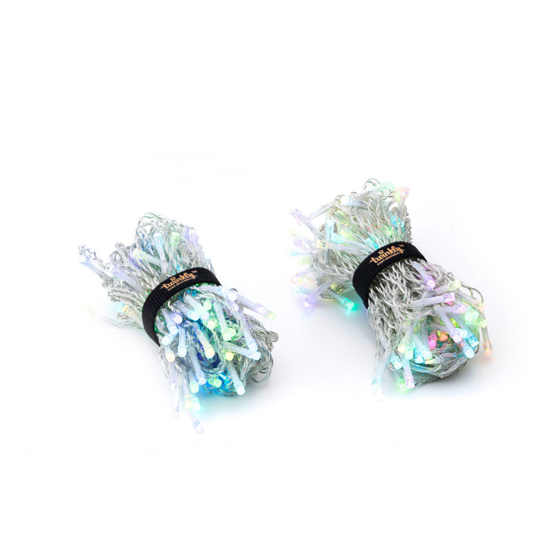 Twinkly Smart Decoration 210 Multicolor and White LED Curtain Lights