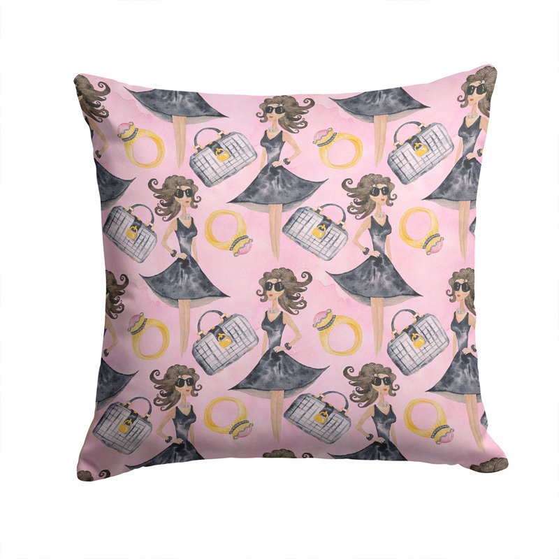  Coussin extérieur Fashion Diva, 14 po x 14 po