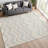 Machine Washable Indoor/Outdoor Kendricks ACN2392 Stripes Rug-1916893590