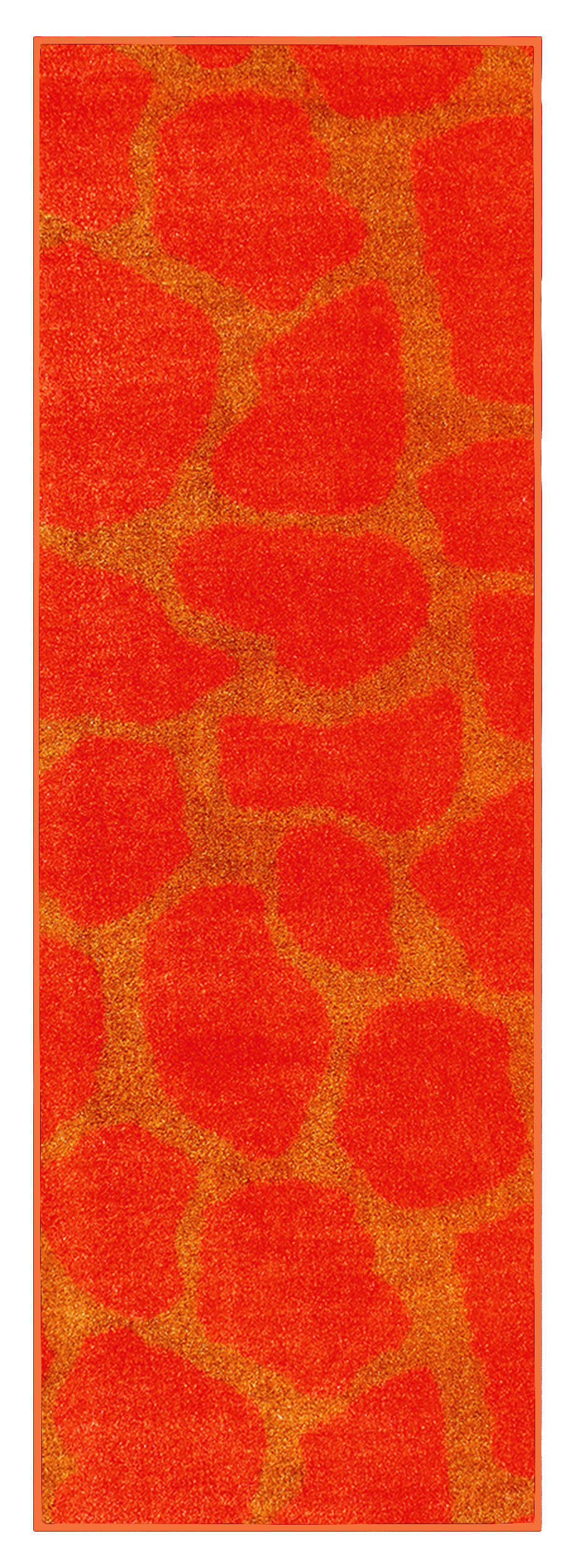 Orren Ellis Furnish My Place Animal Rug Giraffe Dark Orange | Wayfair