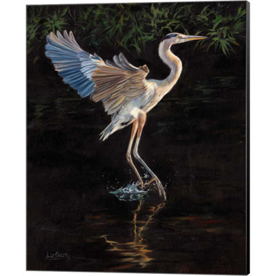 " Heron " by David Stribbling