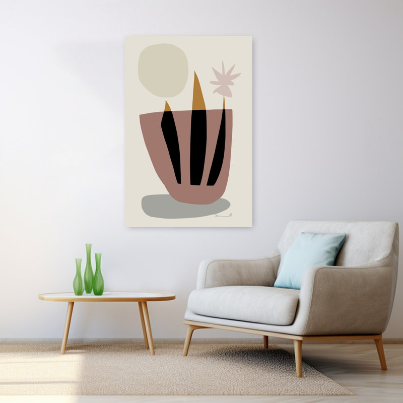 Art contemporain contemporain abstrait, H 48 po x l 32 po
