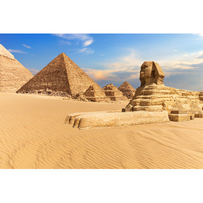Deshelia, le sphinx de Gizeh sur toile