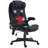 High Back Vibration Massage Office Chair with 6 Vibration Points, Heated Reclining with Remote-329390555