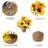 Silk Sunflower Arrangement in Pot