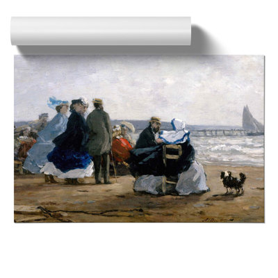 Beaulieu by Eugene Boudin - Frameless Print
