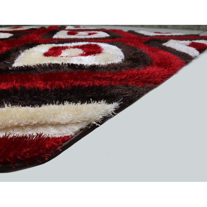 Demee Abstract Rug, Rectangle 5' x 7'