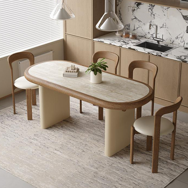 Ensemble de table de salle à manger de style français, H 29,5 po x L 63 po x l 31,5 po