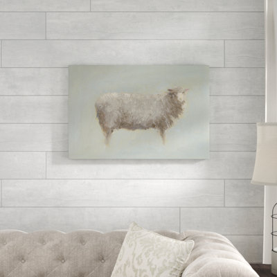 " Sheep Strut III " by Marilyn Wendling Painting Print