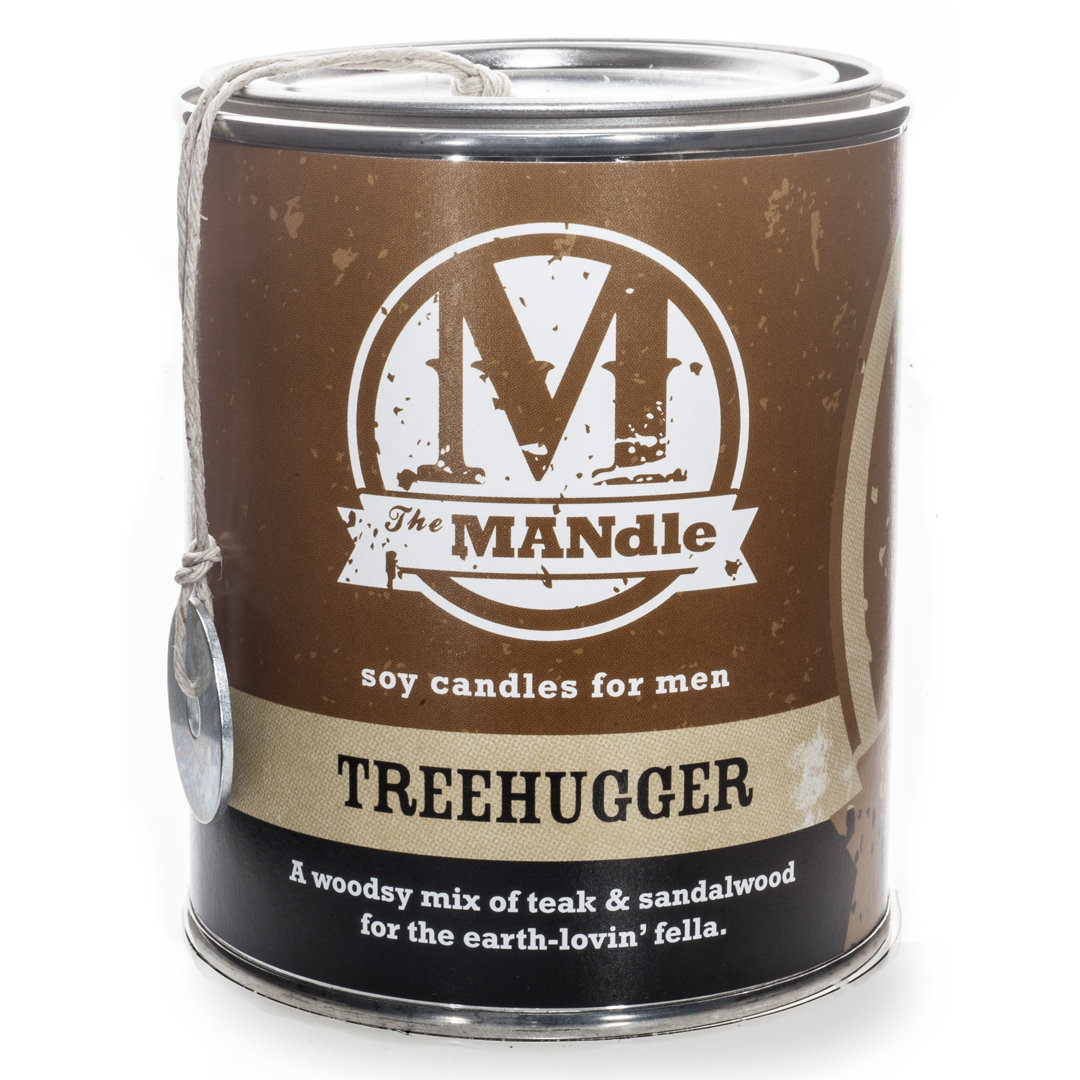 Treehugger Scented Candle with Metal Holder Eco Candle Co