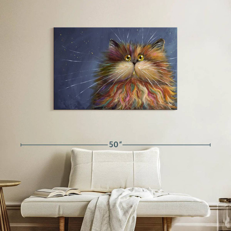Pixie Kitty, 26" H x 39" W