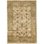 Hand Knotted Wool Area Rug in Ivory And Green